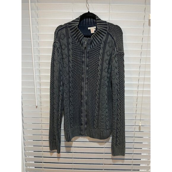Carbon2Cobalt Full Zip Mens‎ Sweater - Size XL - Picture 1 of 4